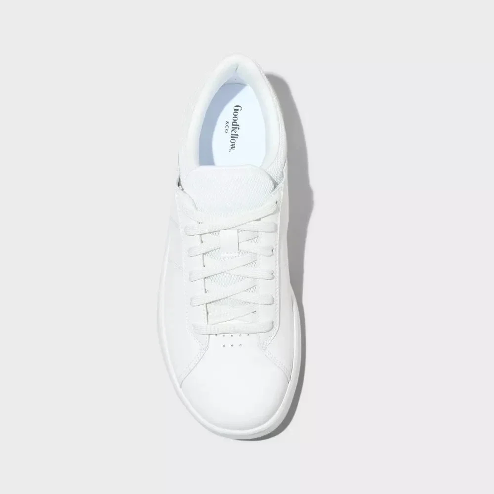 Men's Scout Sneakers by Goodfellow & Co White Size 9 New With Tags